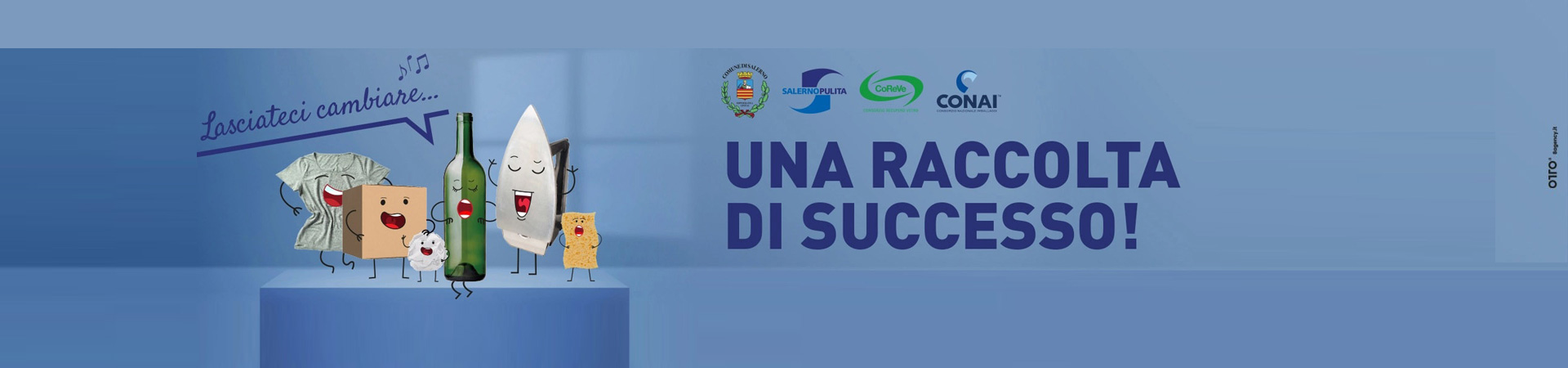 Grafica della campagna promozionale Una raccolta di successo