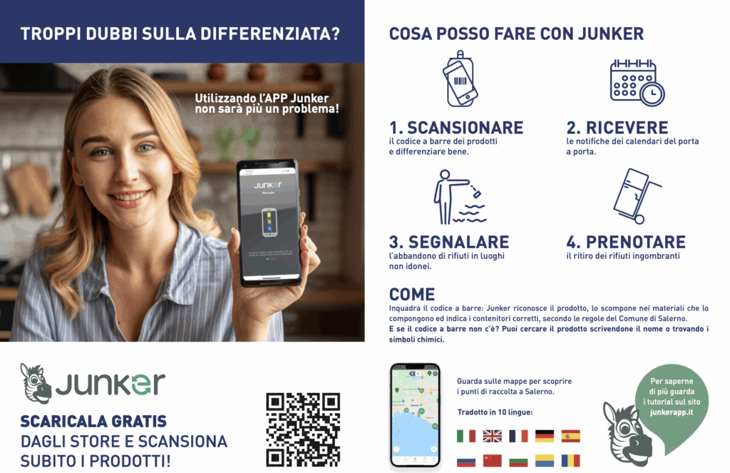 grafico Junker che spiega il funzionamento dell'app