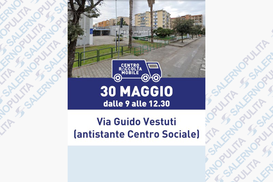 foto locandina centro raccolta mobile